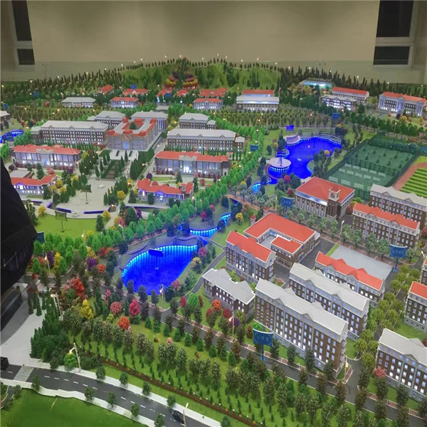 甘肃省公安厅301工程警察学校徽县规划模型