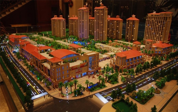 地形徽县徽县沙盘模型