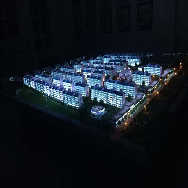 东坝新农村徽县规划模型