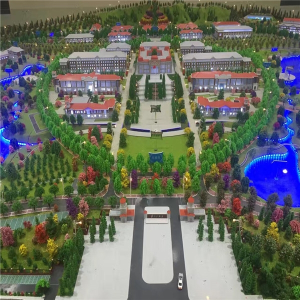 甘肃省公安厅301工程警察学校徽县规划模型