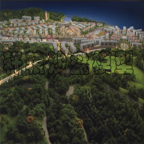 兰州九州新区徽县规划模型