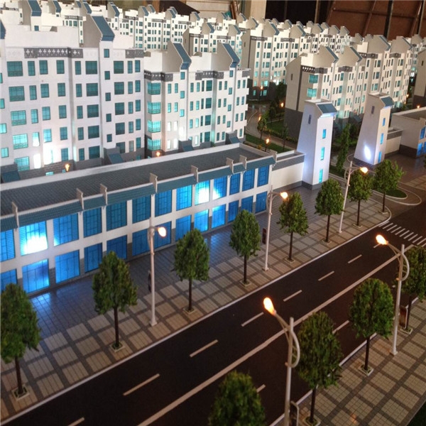 民勤徽县楼盘模型