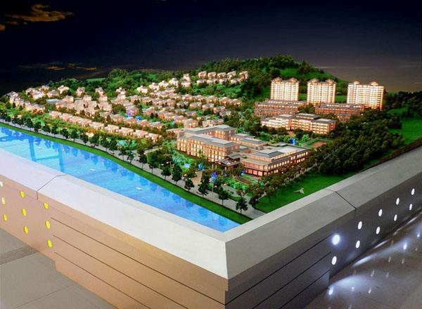 北京徽县徽县沙盘模型