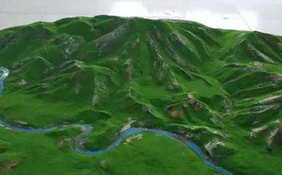 现代徽县徽县沙盘模型的优势