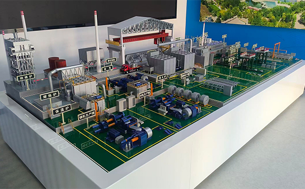 酒钢集团东铝厂-铝材生产线徽县机械模型